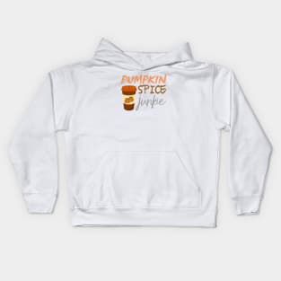 Pumpkin Spice Junkie Kids Hoodie